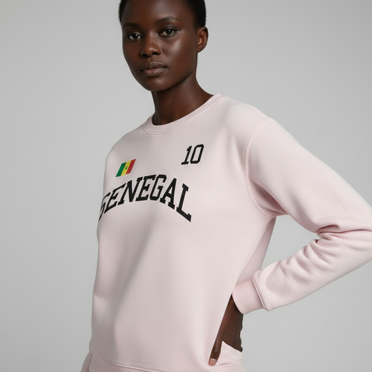 Senegal Classic Drop-Shoulder Sweatshirt – Unisex 100% Cotton