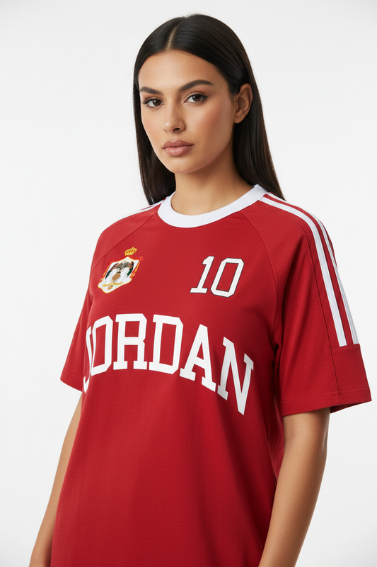 Jordan Coat of arms Crewneck T-Shirt – Unisex 100% Cotton