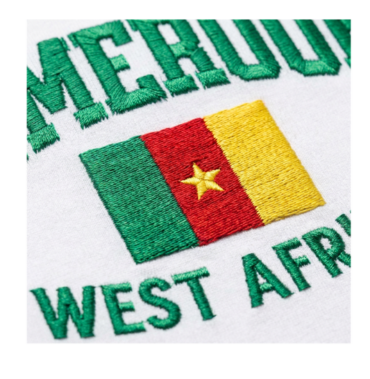 Cameroon Flag Embroidered Trucker Hat