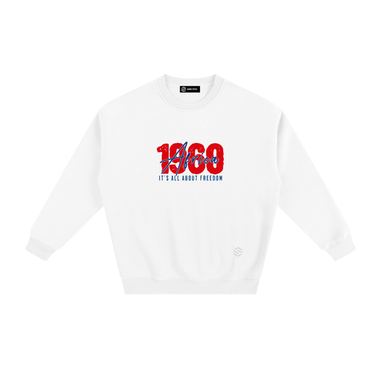 Africa 1960 Independence Fleece Sweatshirt – Unisex Loose Fit