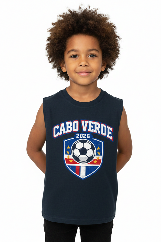 Cabo Verde Kids' Tank Top World Cup 2026