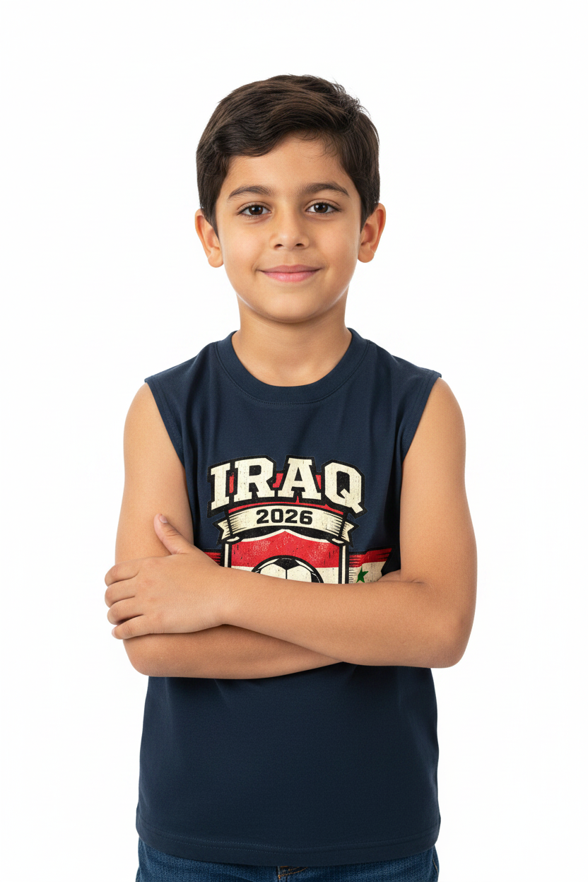 iraq World Cup 2026 Kids' Tank Top