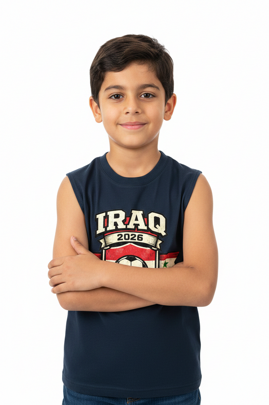 iraq World Cup 2026 Kids' Tank Top