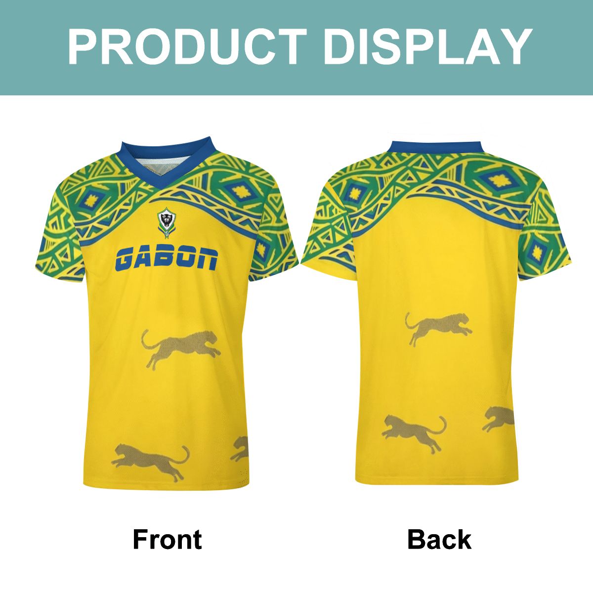 Gabon Football Jersey — Maillot de Foot