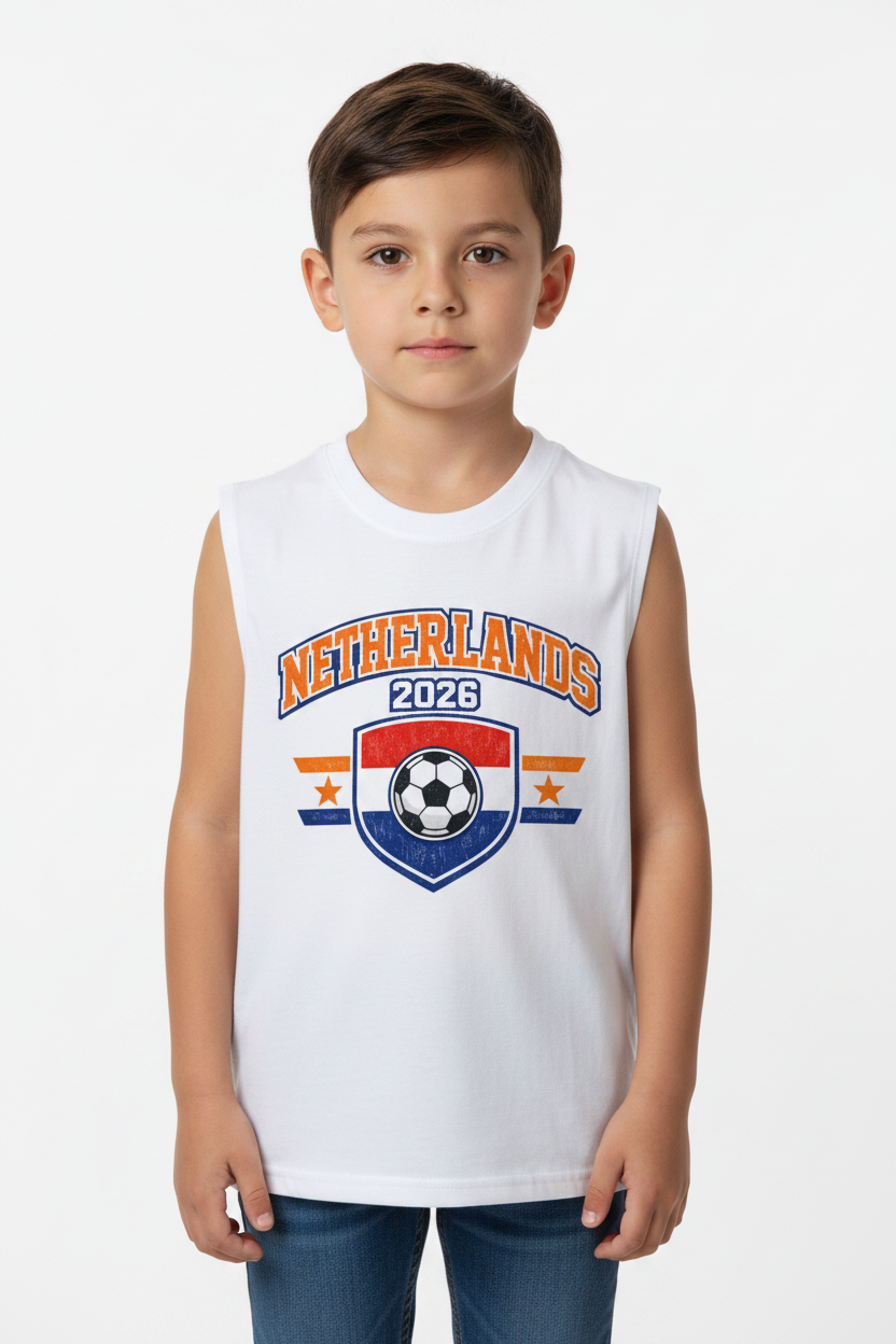 Netherlands World Cup 2026 Kids' Tank Top