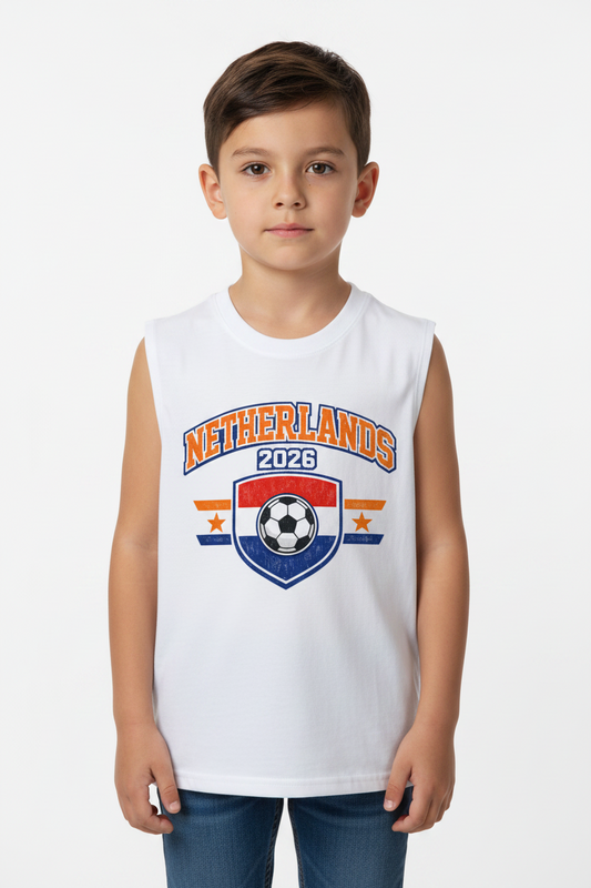 Netherlands World Cup 2026 Kids' Tank Top