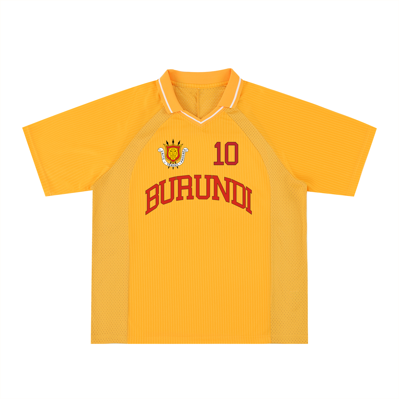 Burundi Sports Fan Jersey - Personalized Number 10