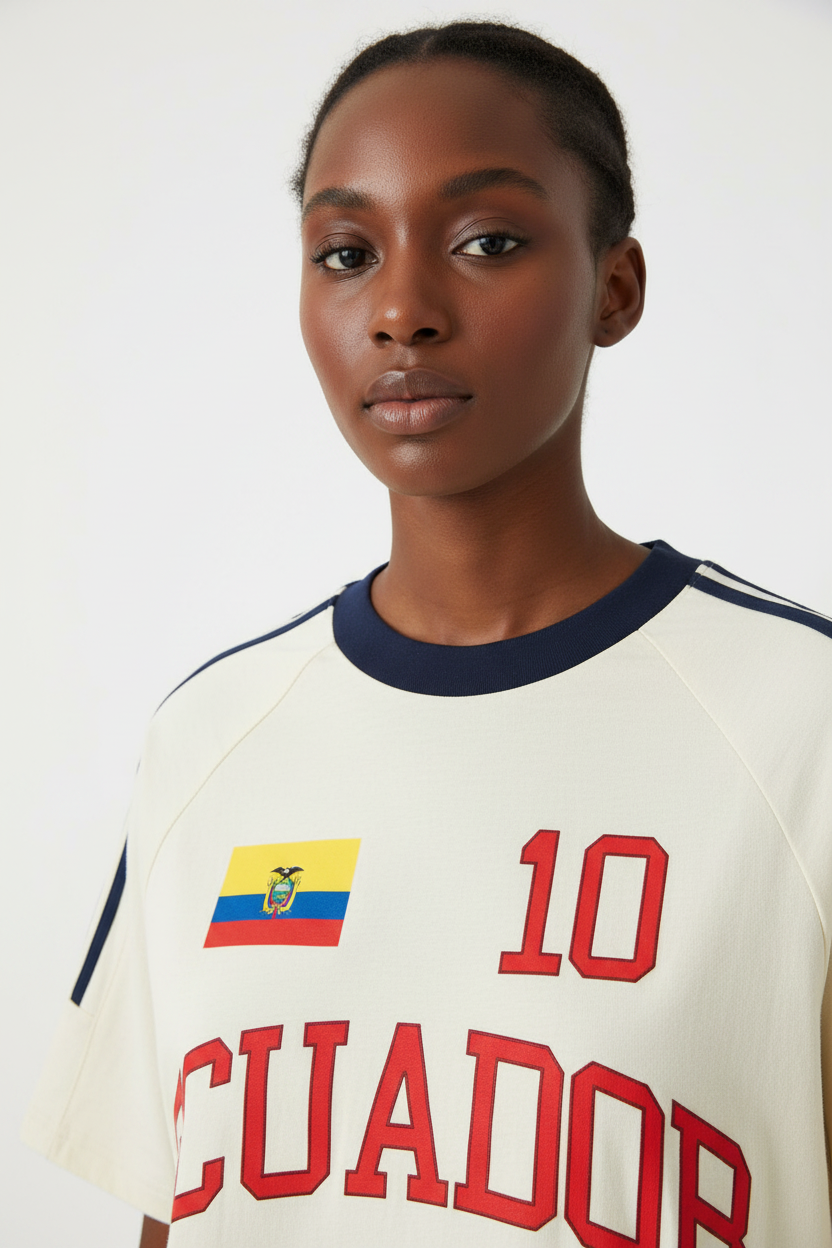 Ecuador Crewneck T-Shirt - world cup 2026
