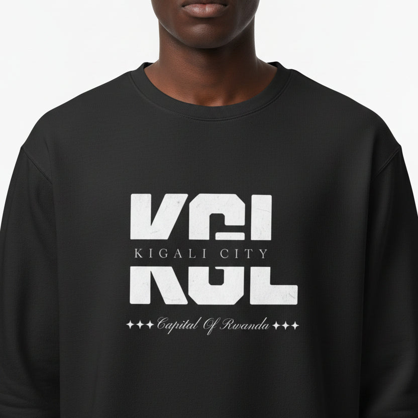 Kigali Rwanda Sweatshirt — Celebrate the Capital of Rwanda