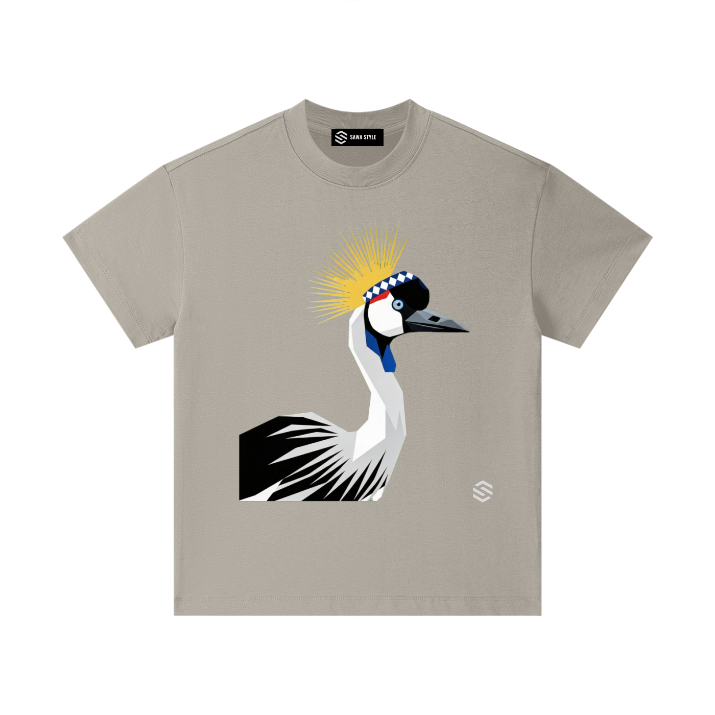 Crowned Crane Rwanda Kids T-Shirt – 100% Cotton