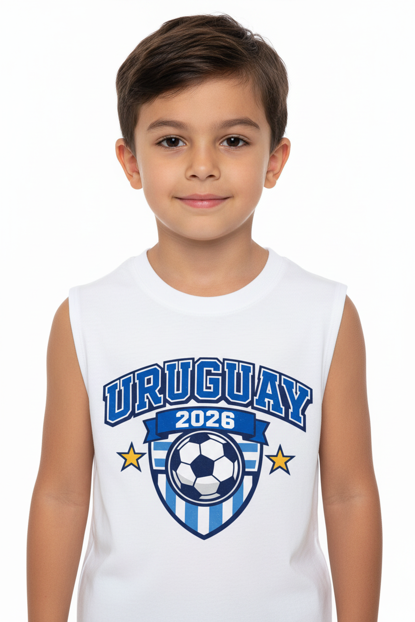 Uruguay World Cup 2026 Kids' Tank Top