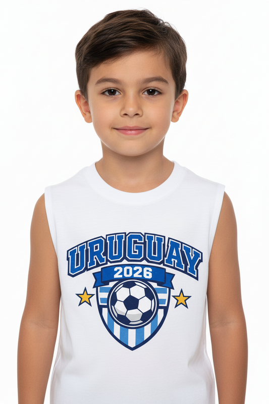 Uruguay World Cup 2026 Kids' Tank Top