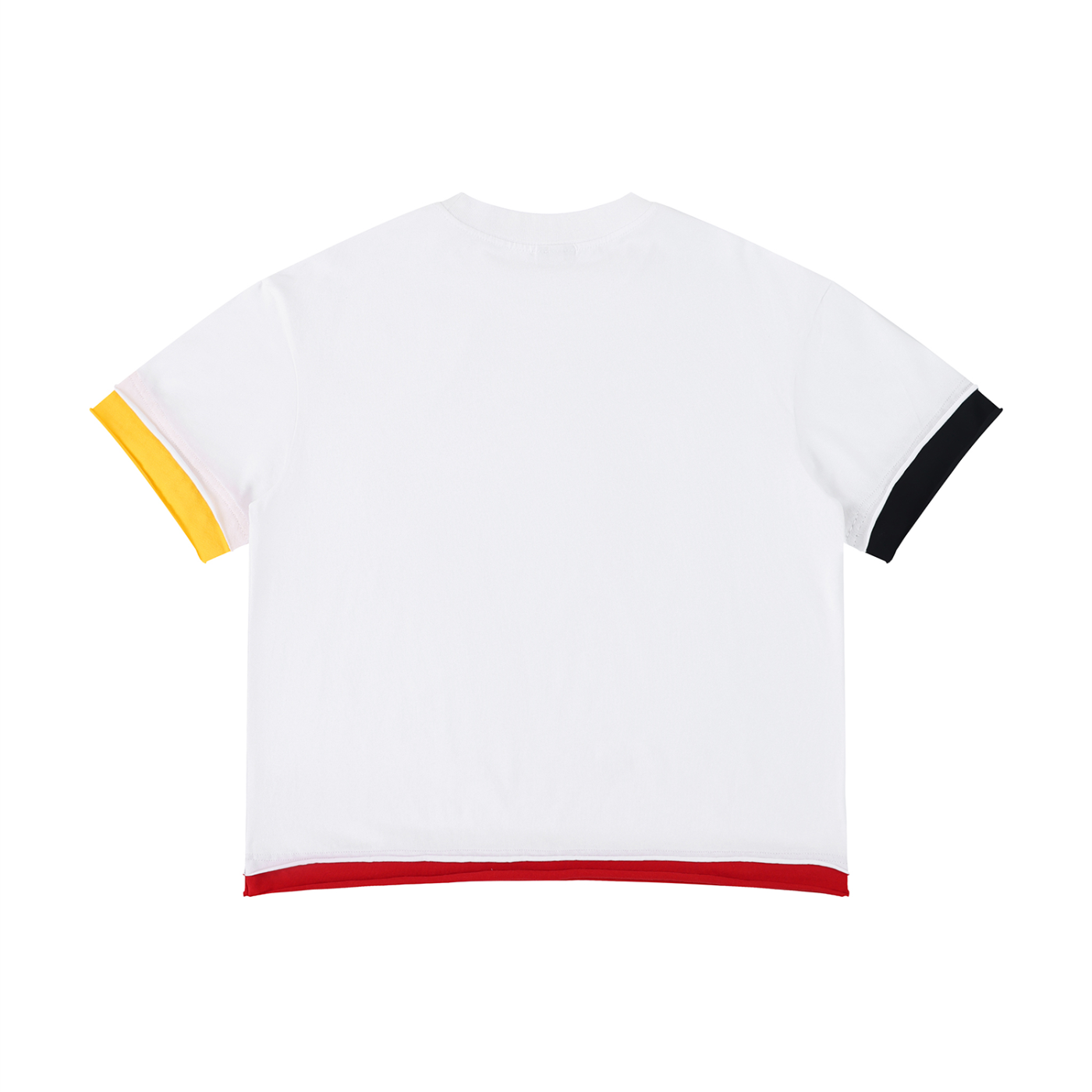 Belgium Flag Unisex Boxy Color Block T-Shirt | World Cup 2026
