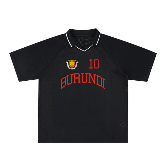 Burundi Sports Fan Jersey - Personalized Number 10