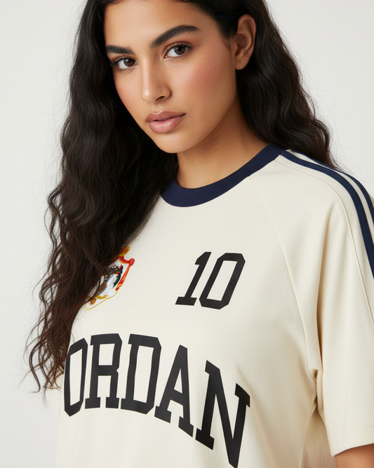 Jordan Coat of arms Crewneck T-Shirt – Unisex 100% Cotton