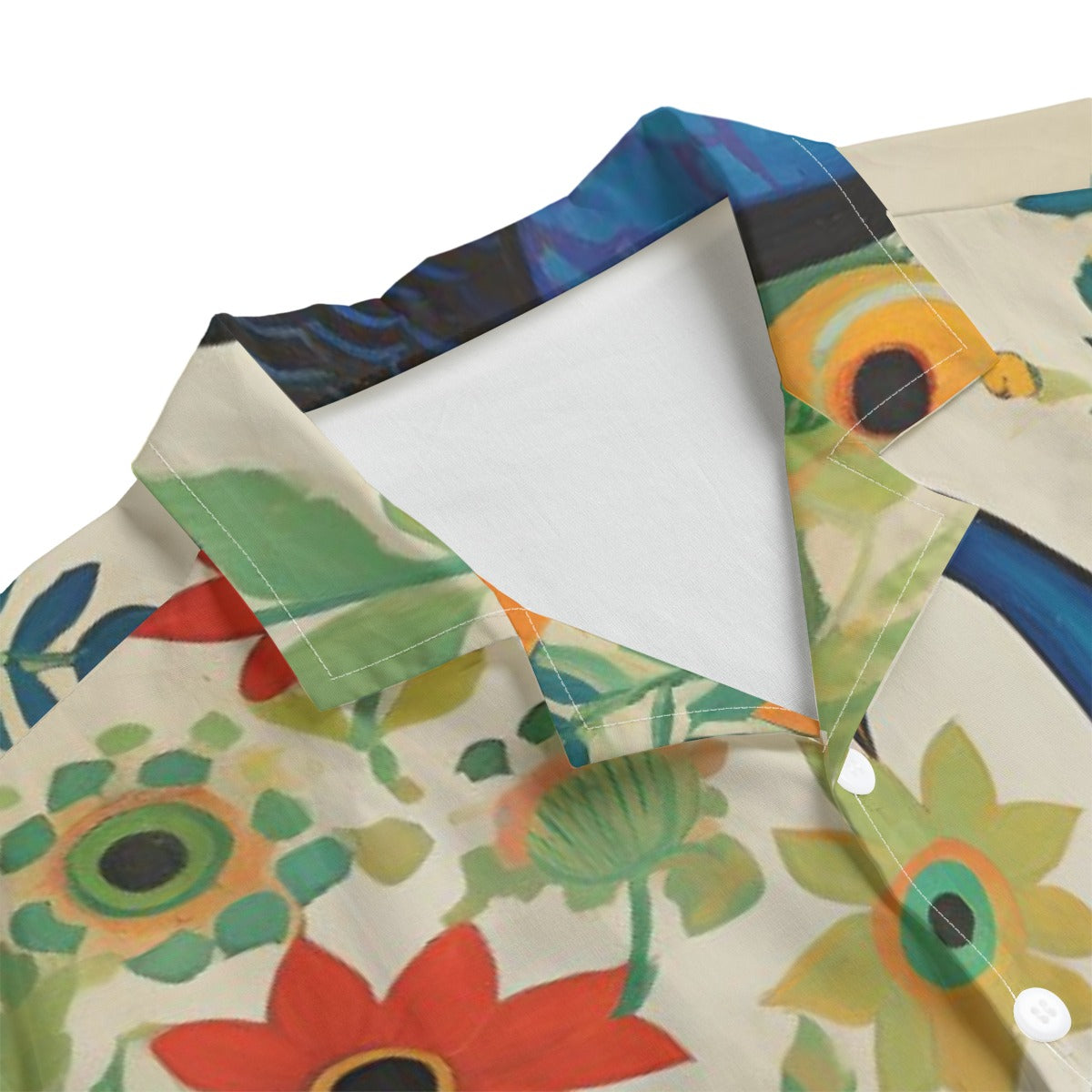 African Peacock Hawaiian Shirt – All-Over Print