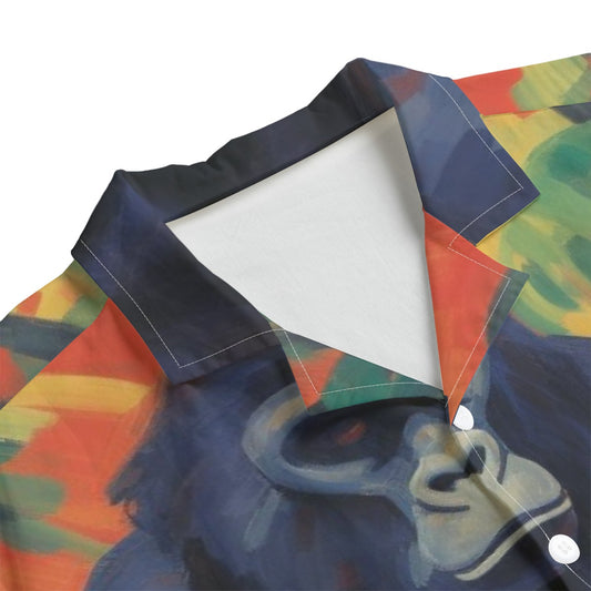 Mountain Gorilla Hawaiian Shirt – All-Over Print
