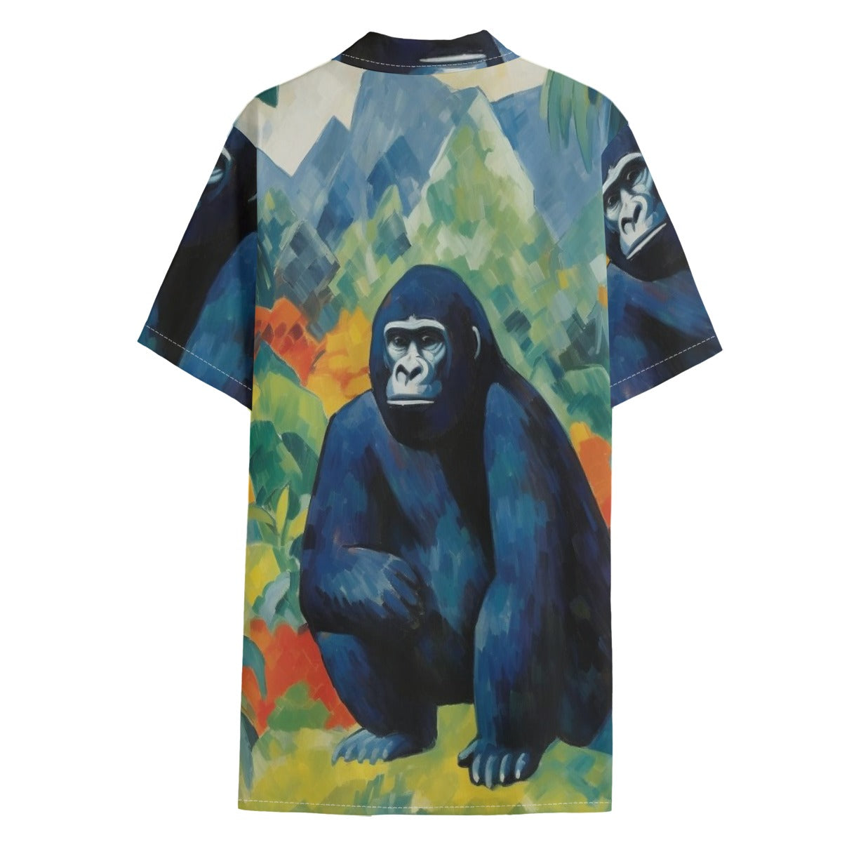 Mountain Gorilla Hawaiian Shirt – All-Over Print