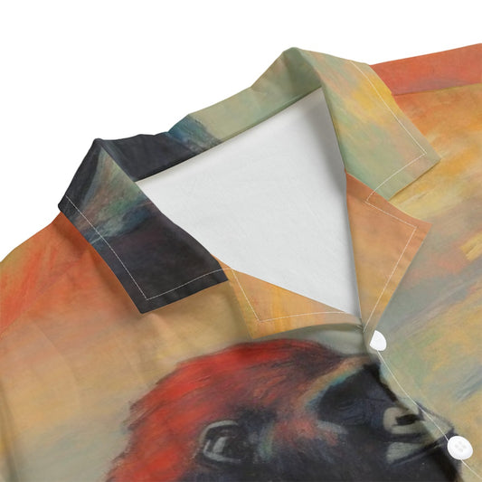 Mountain Gorilla Hawaiian Shirt – All-Over Print