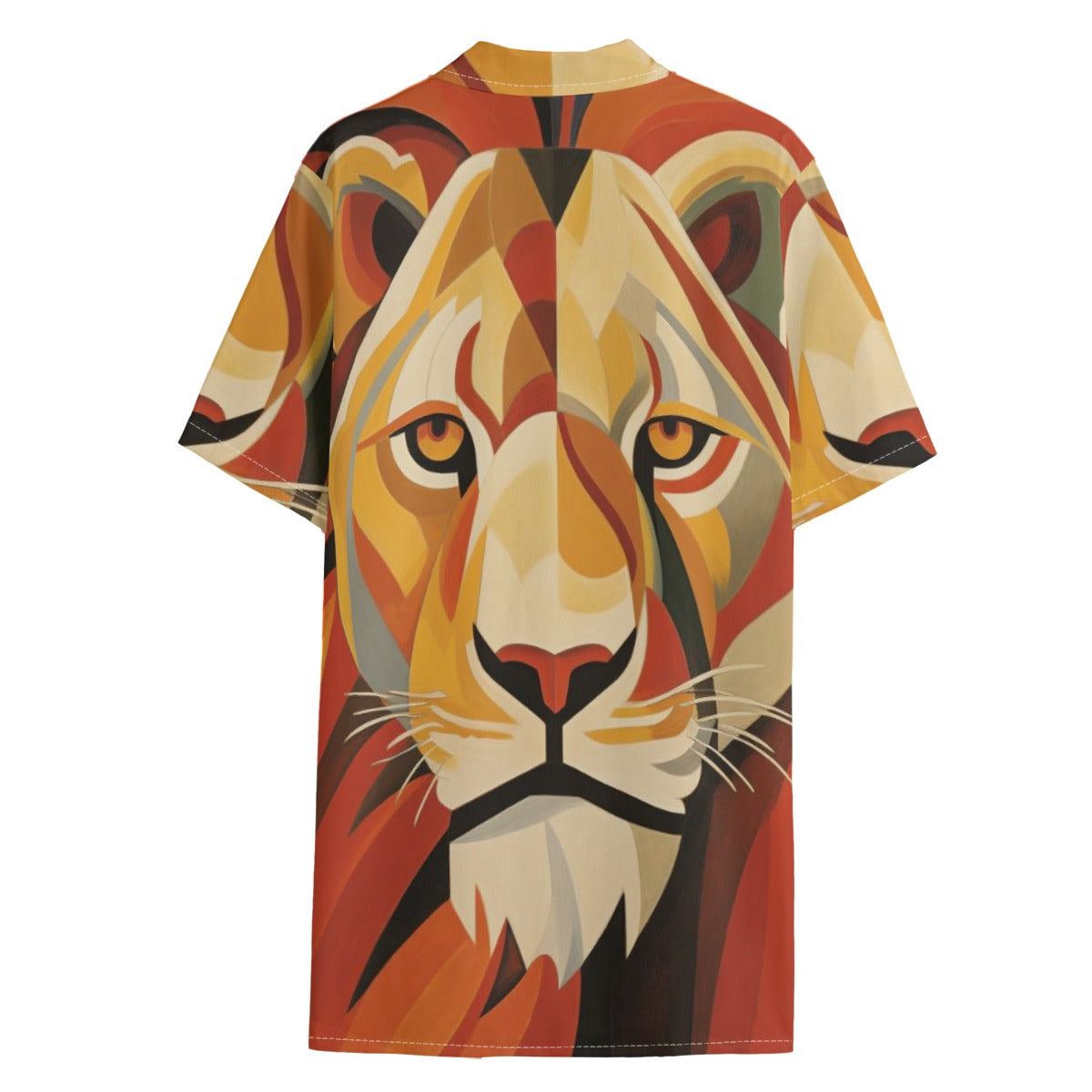 African Lion Hawaiian Shirt – All-Over Print