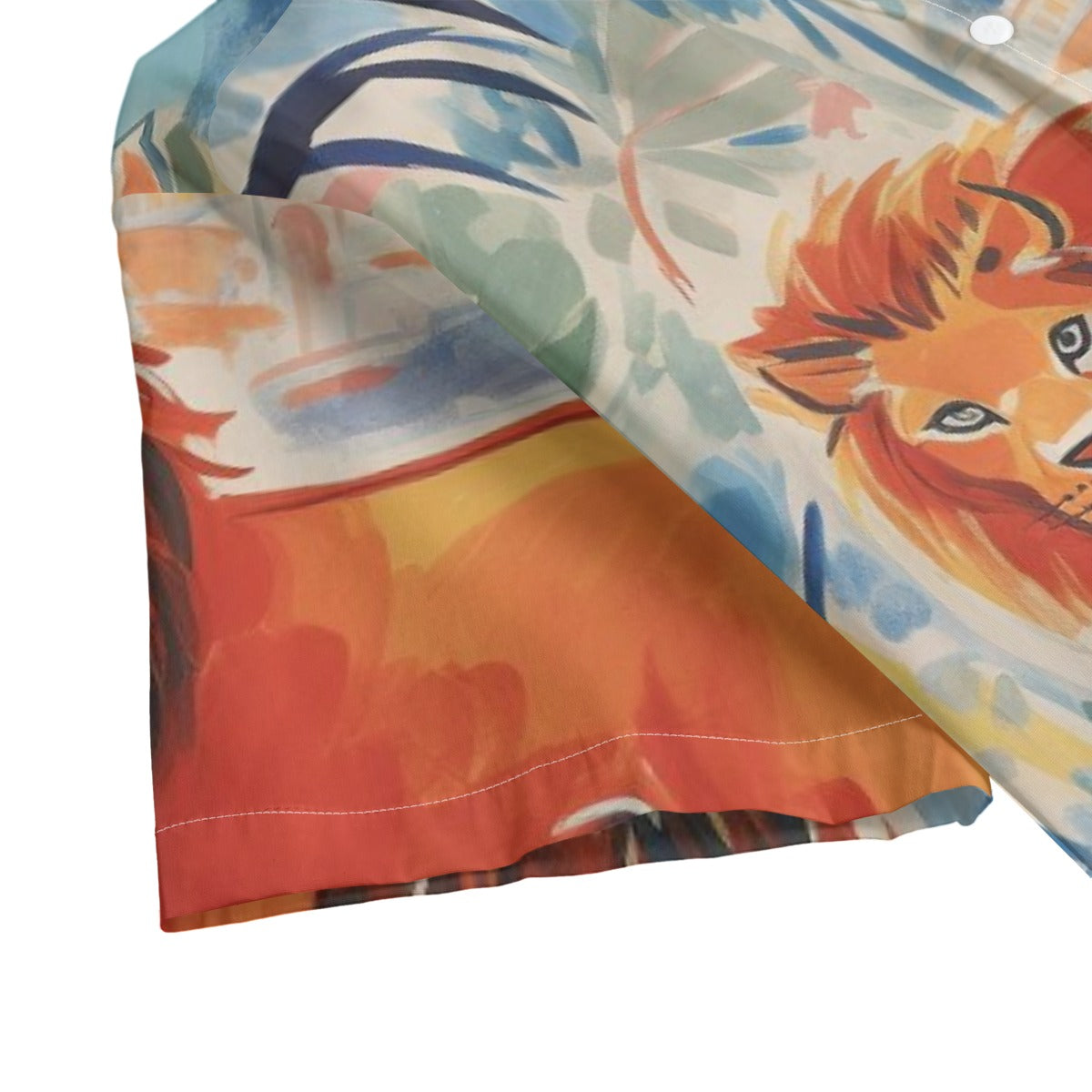 African Lion Hawaiian Shirt – All-Over Print