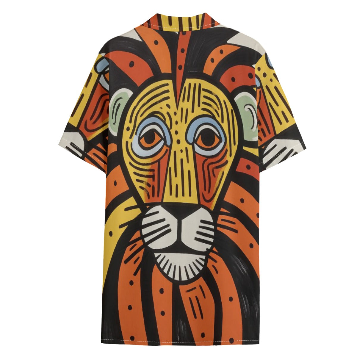 African Lion Hawaiian Shirt – All-Over Print