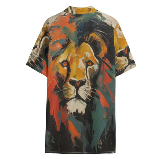 African Lion Hawaiian Shirt – All-Over Print
