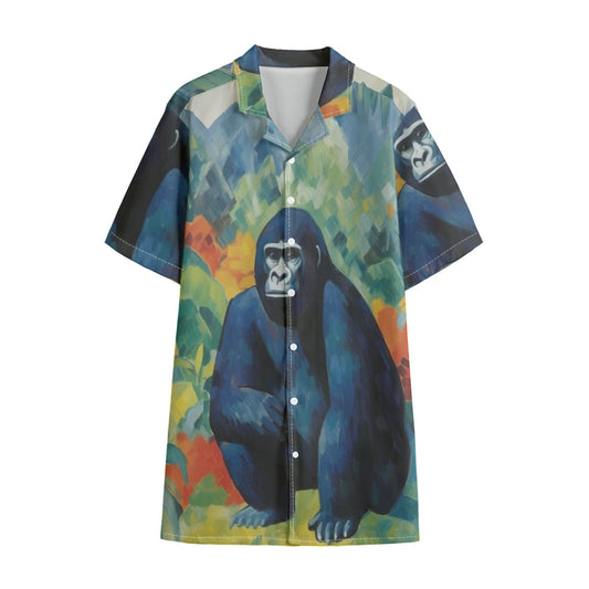 Mountain Gorilla Hawaiian Shirt – All-Over Print