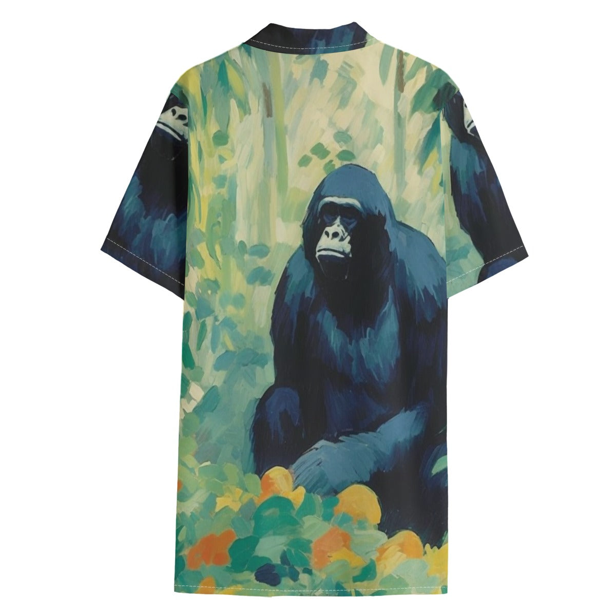 Mountain Gorilla Hawaiian Shirt – All-Over Print