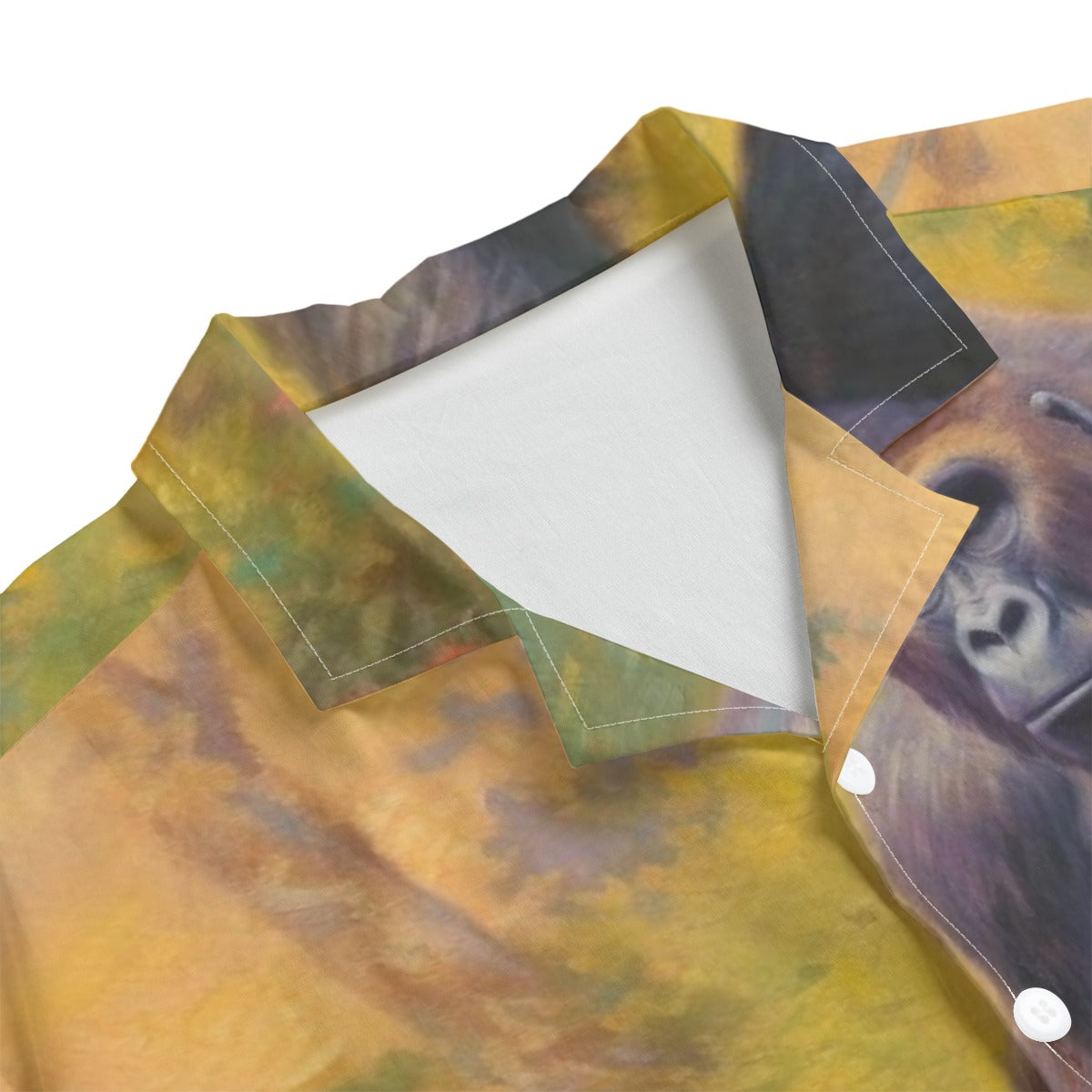 Mountain Gorilla Hawaiian Shirt – All-Over Print