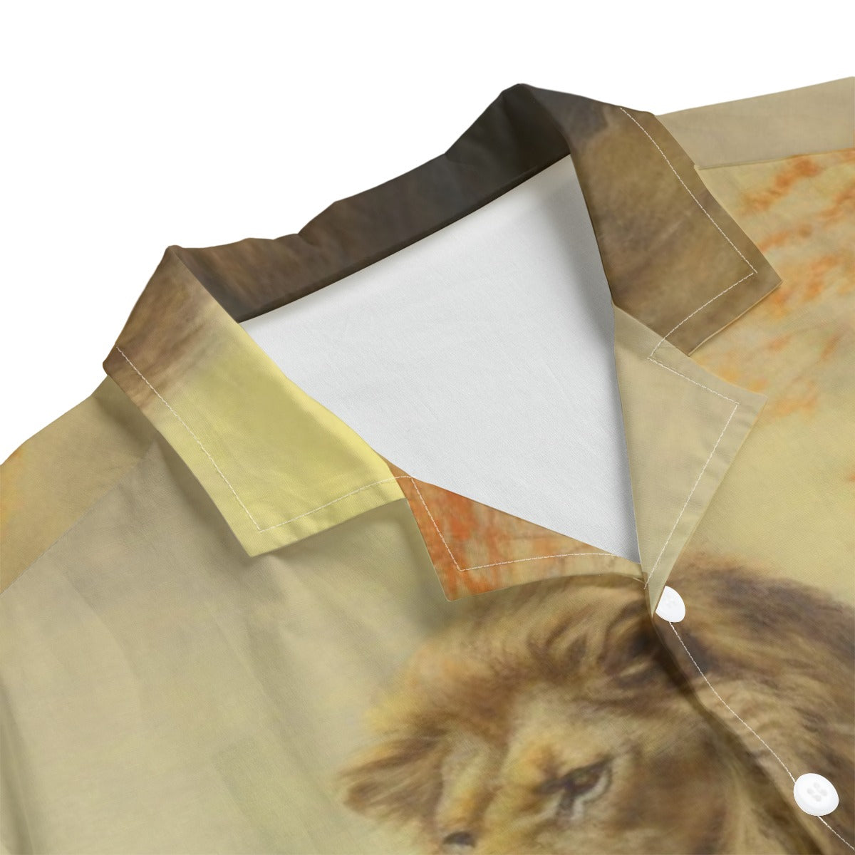 African Lion Hawaiian Shirt – All-Over Print