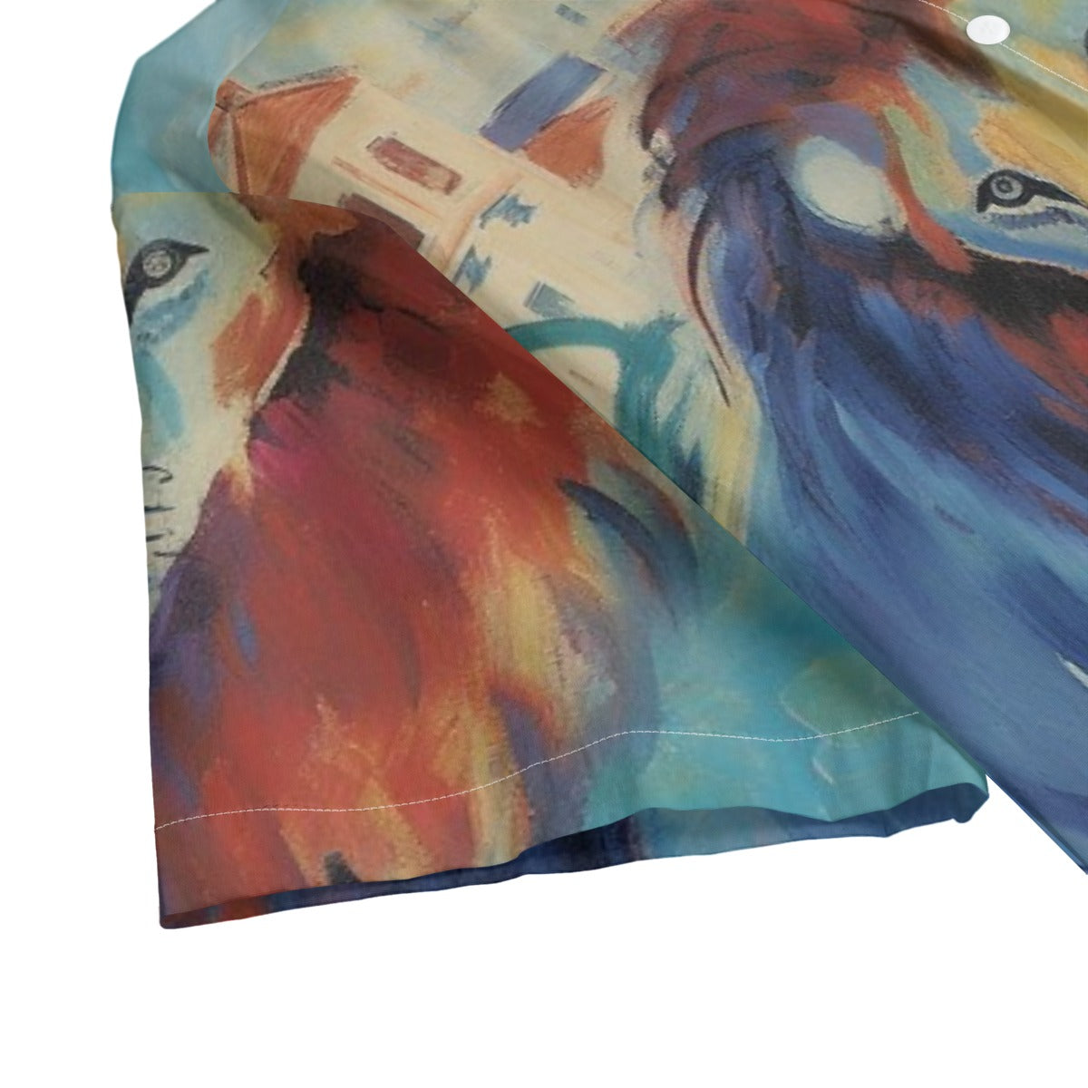 African Lion Hawaiian Shirt – All-Over Print