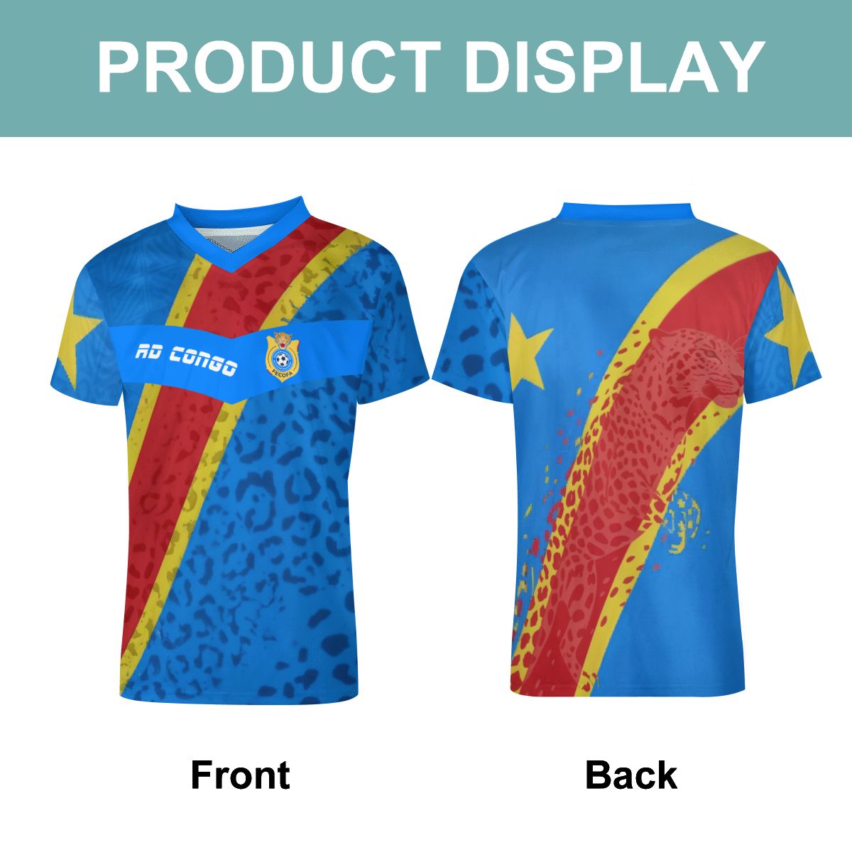 DR Congo Football Jersey — FIFA World Cup 2026