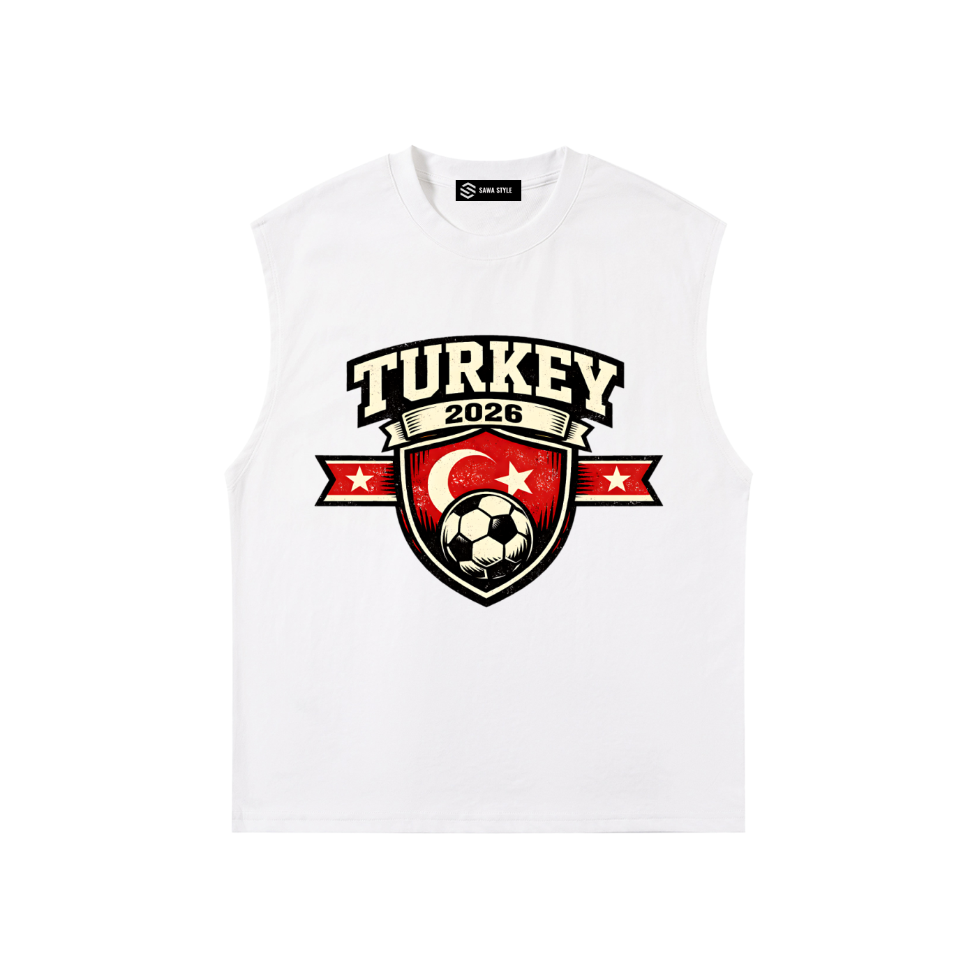 Turkiye World Cup 2026 Kids' Tank Top