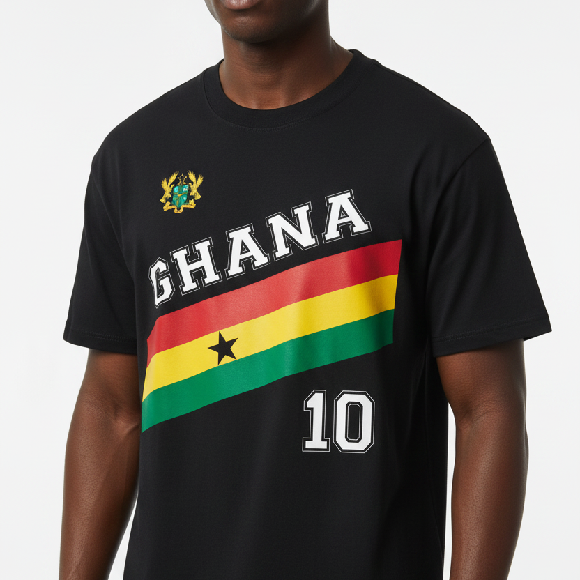 Ghana Black Stars Football Team Graphic Tee