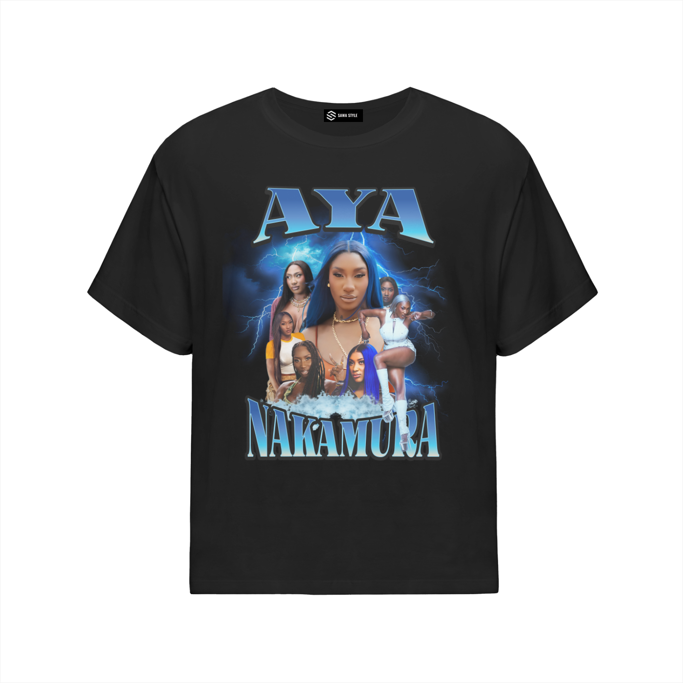Aya Nakamura Oversized T-Shirt – French Artist Streetwear Fan Tee