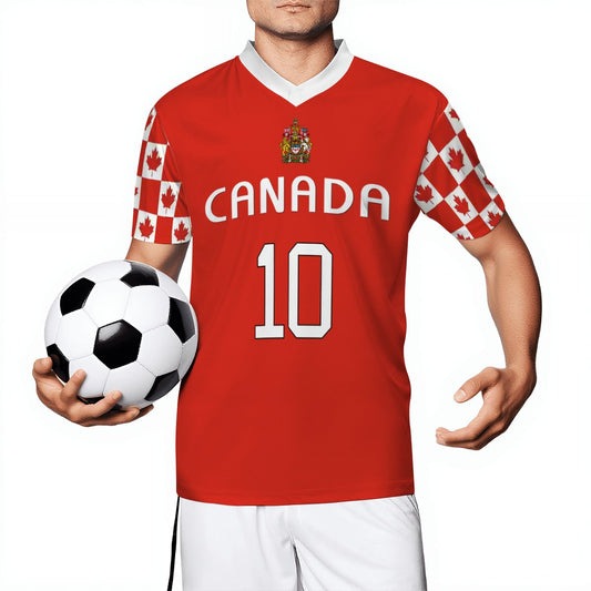 Canada Soccer Jersey – FIFA World Cup 2026 | Premium Mesh Fan Kit