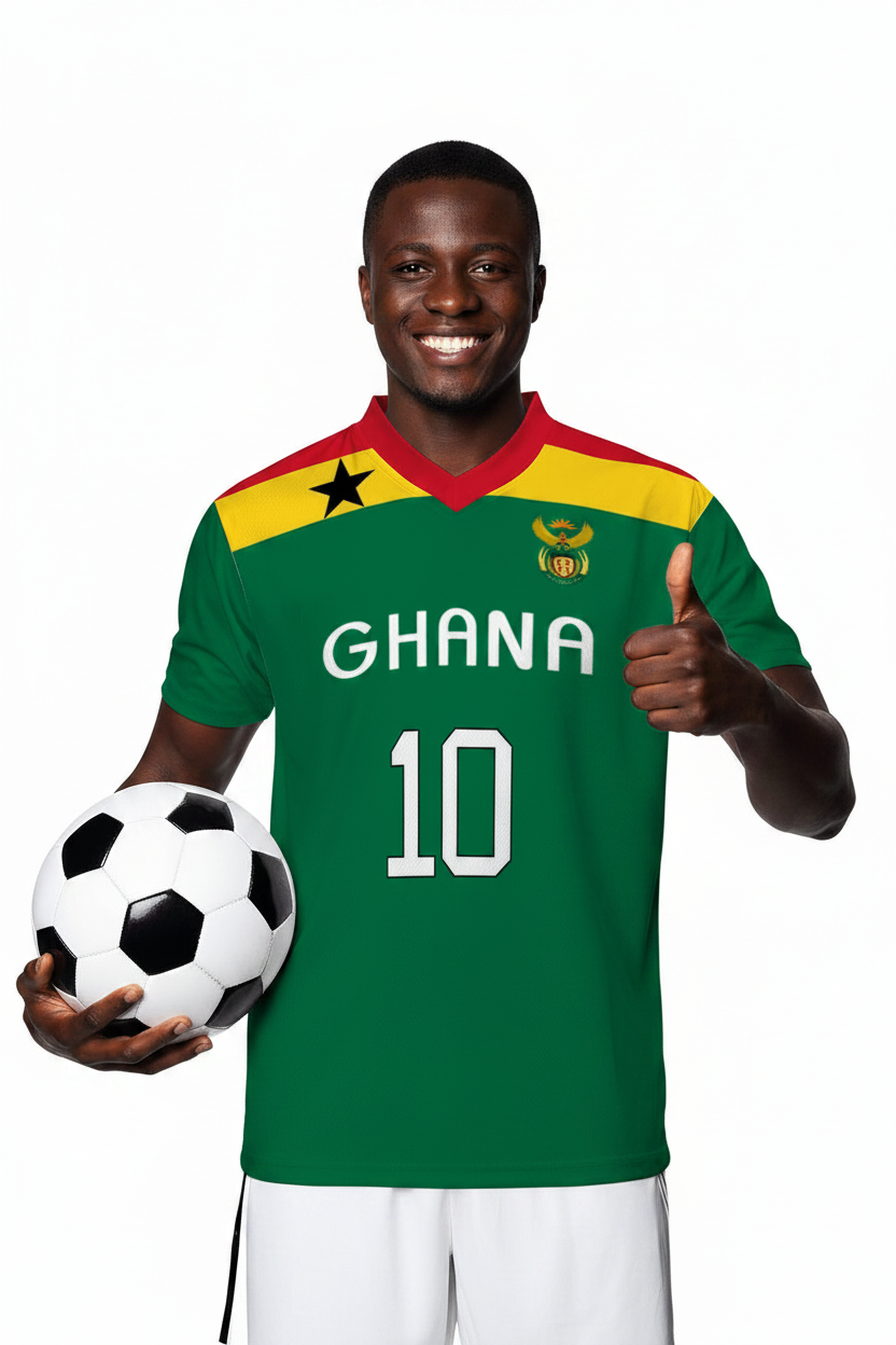 Ghana Black Stars Football Jersey — World Cup 2026