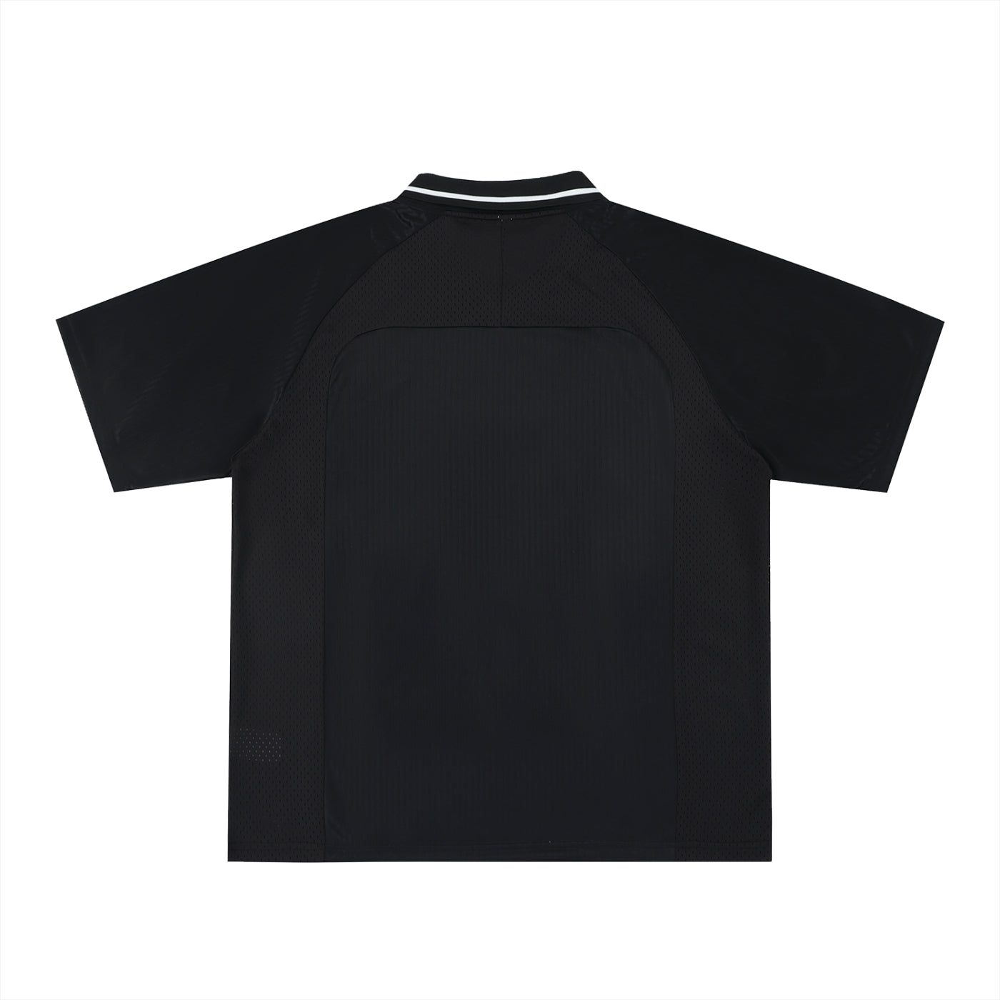 France Striped V-Neck Soccer Jersey – Drop Shoulder Oversized Tee | Black, Blue & Navy | World Cup 2026