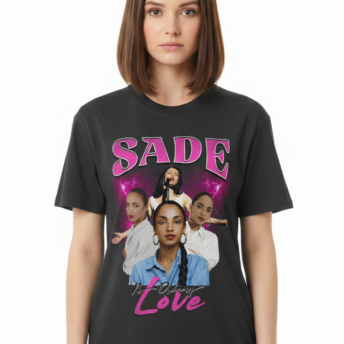 Sade Adu Legend T-Shirt – Helen Folasade Adu Music Icon Graphic Tee