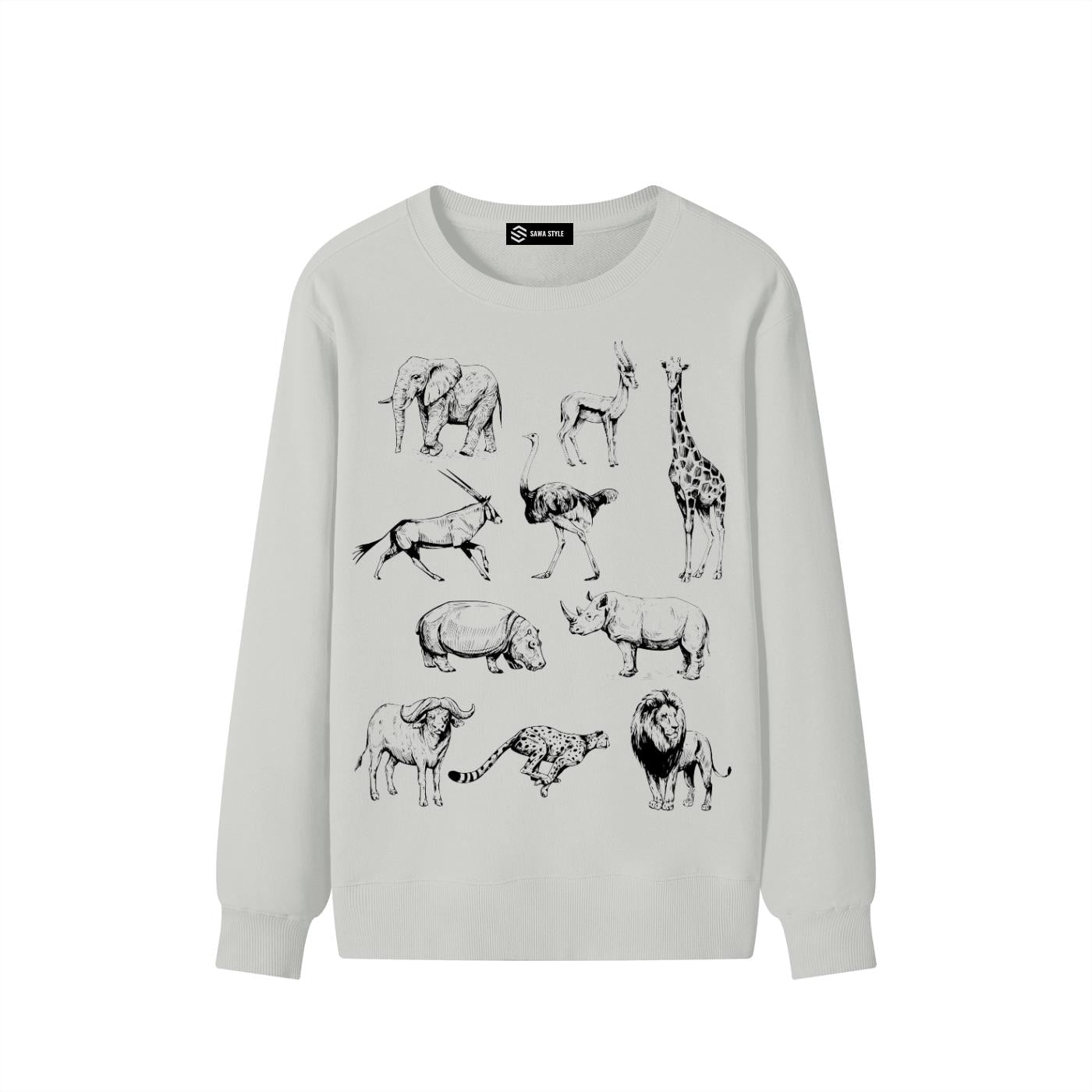 Africa Wild Animals Sweatshirt