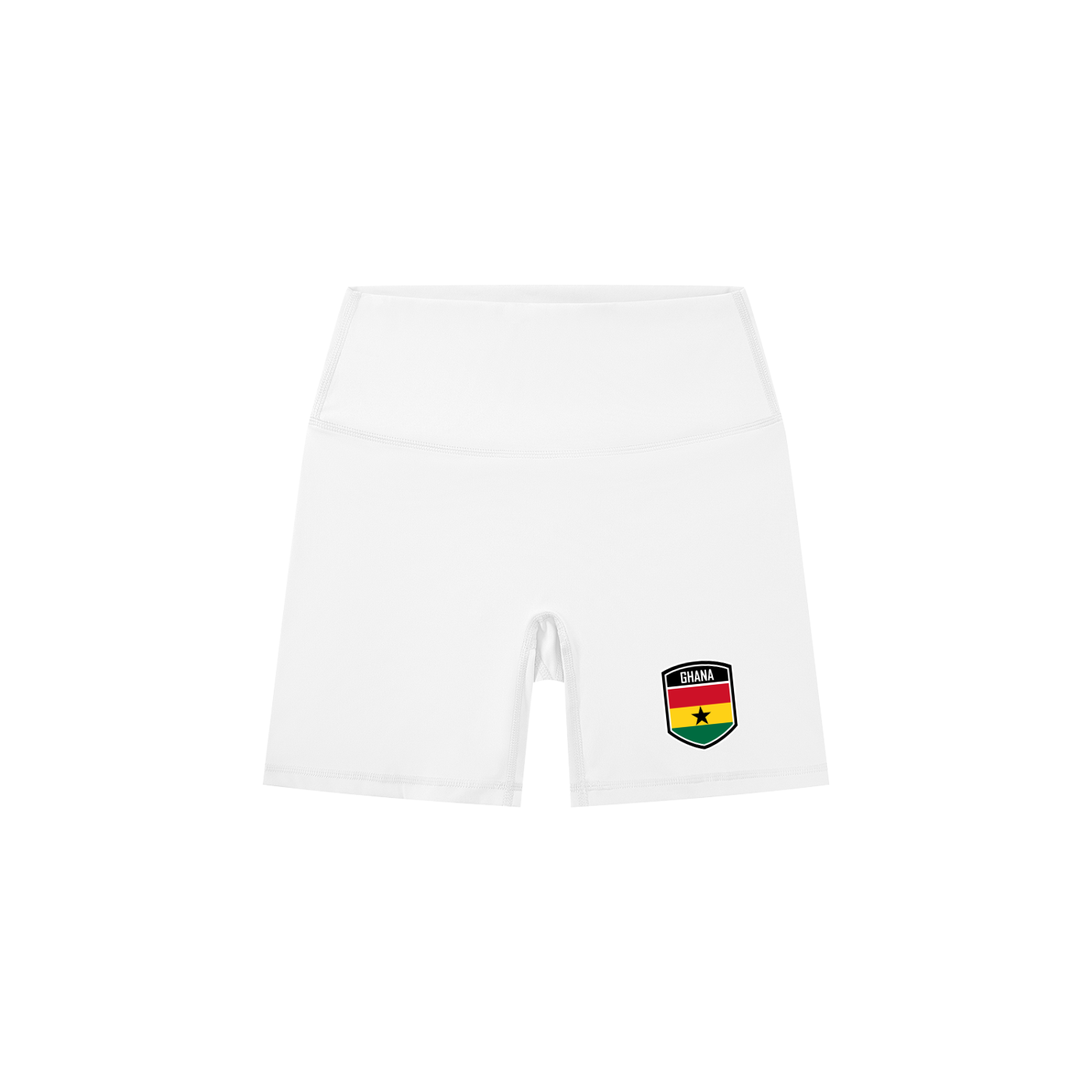 Women's High-Waisted Biker Shorts — Sporty Streetwear