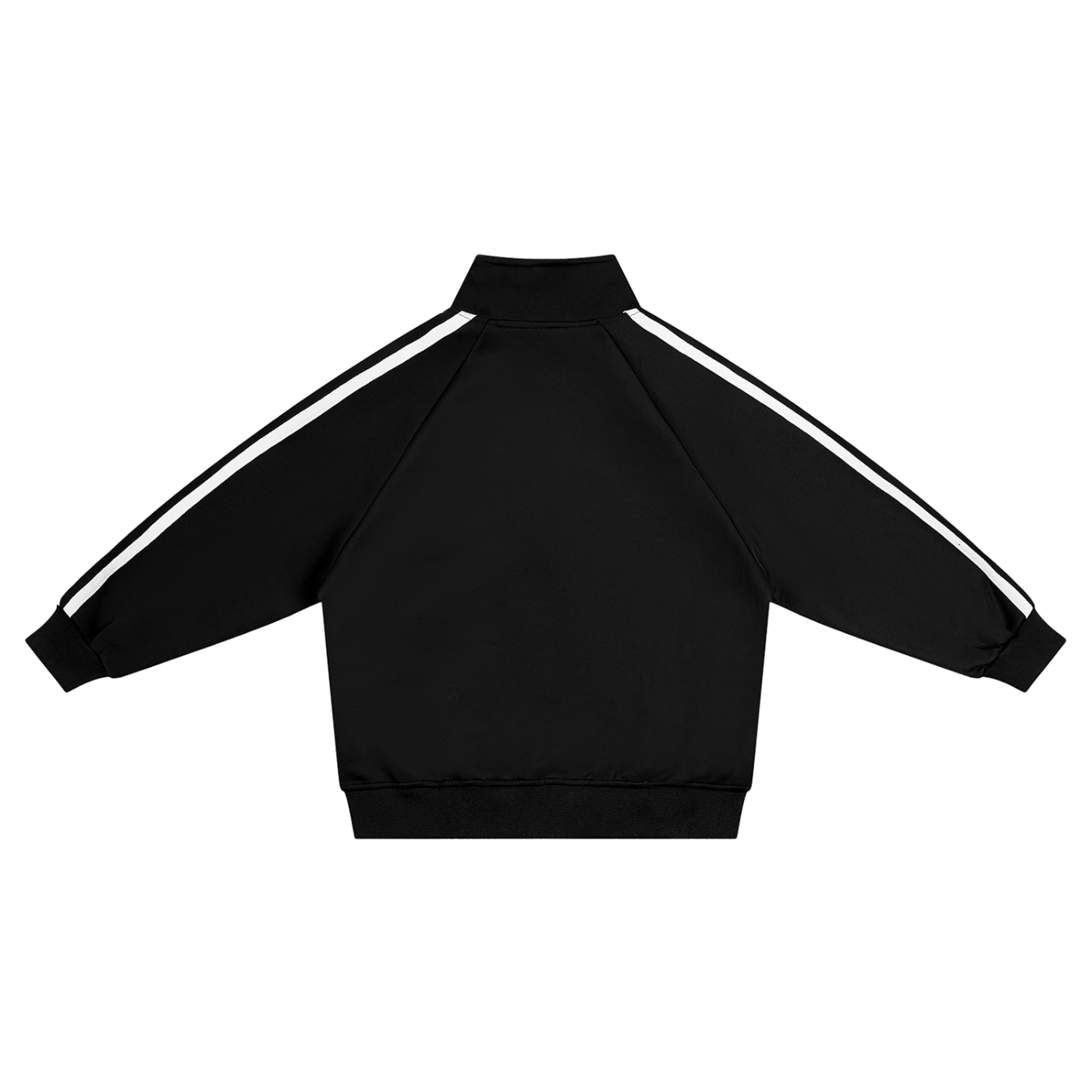 Haiti Football Kids' Coach Jacket – Contrast Tape Track Top | World Cup 2026