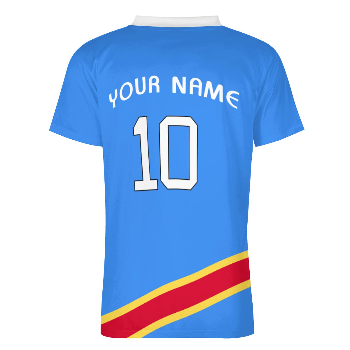 DR Congo Football Jersey – Premium Mesh Soccer Kit