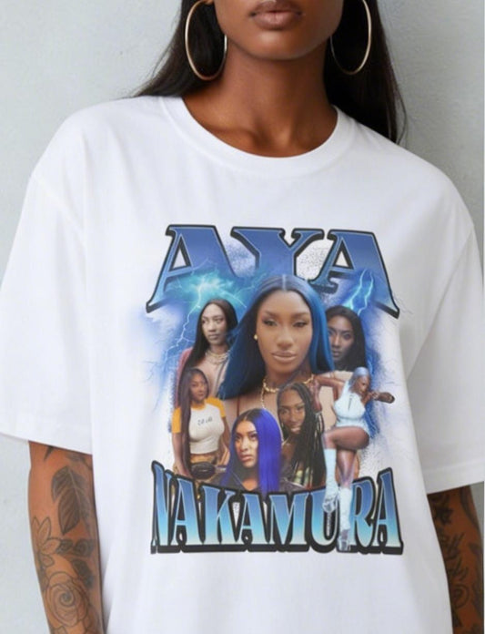 Aya Nakamura Oversized T-Shirt – French Artist Streetwear Fan Tee