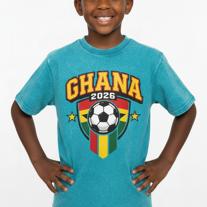 Ghana World Cup 2026 Kids' Supporter T-Shirt