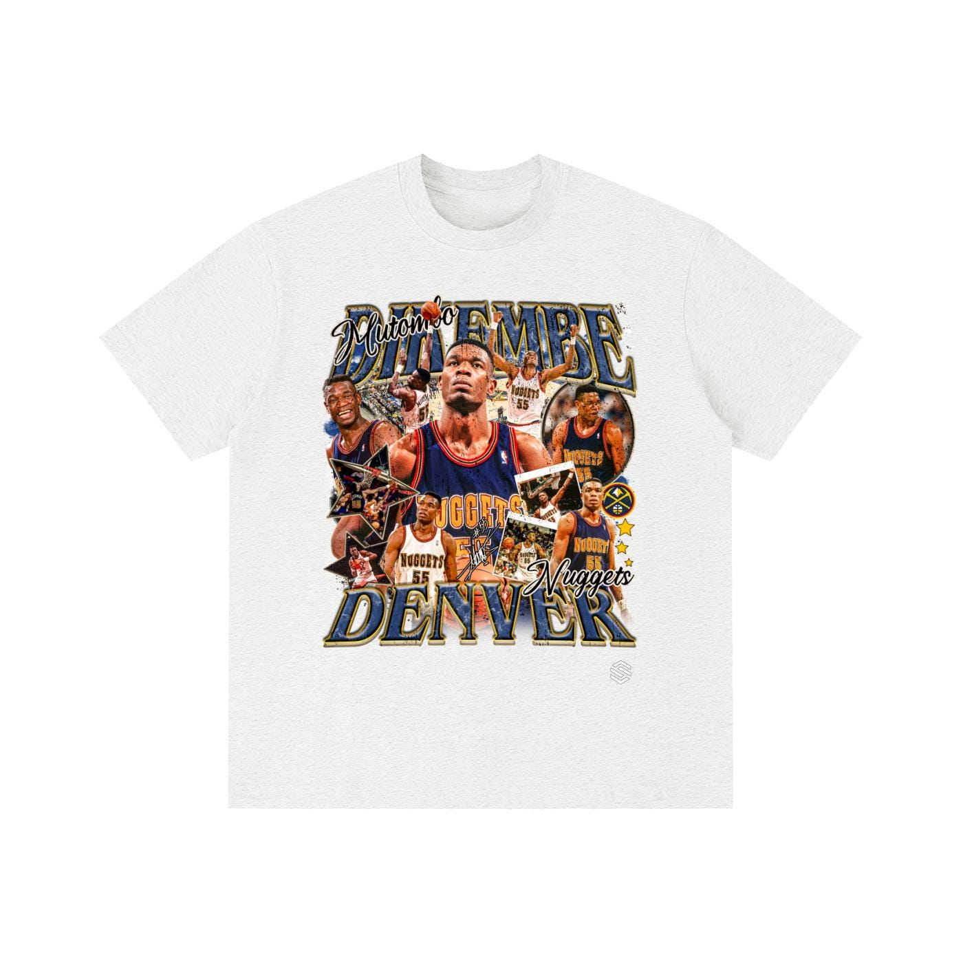 Dikembe Mutombo Vintage Wash Distressed T-Shirt — Unisex