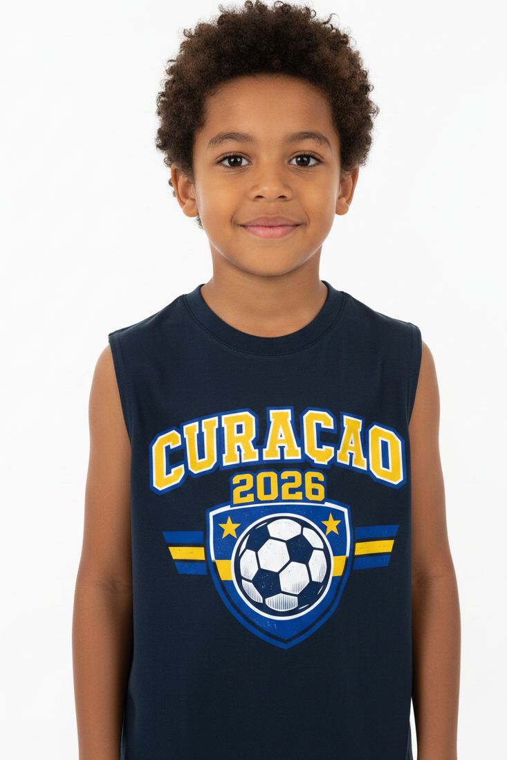 curacao World Cup 2026 Kids' Tank Top