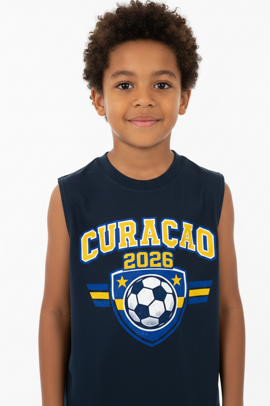 curacao World Cup 2026 Kids' Tank Top