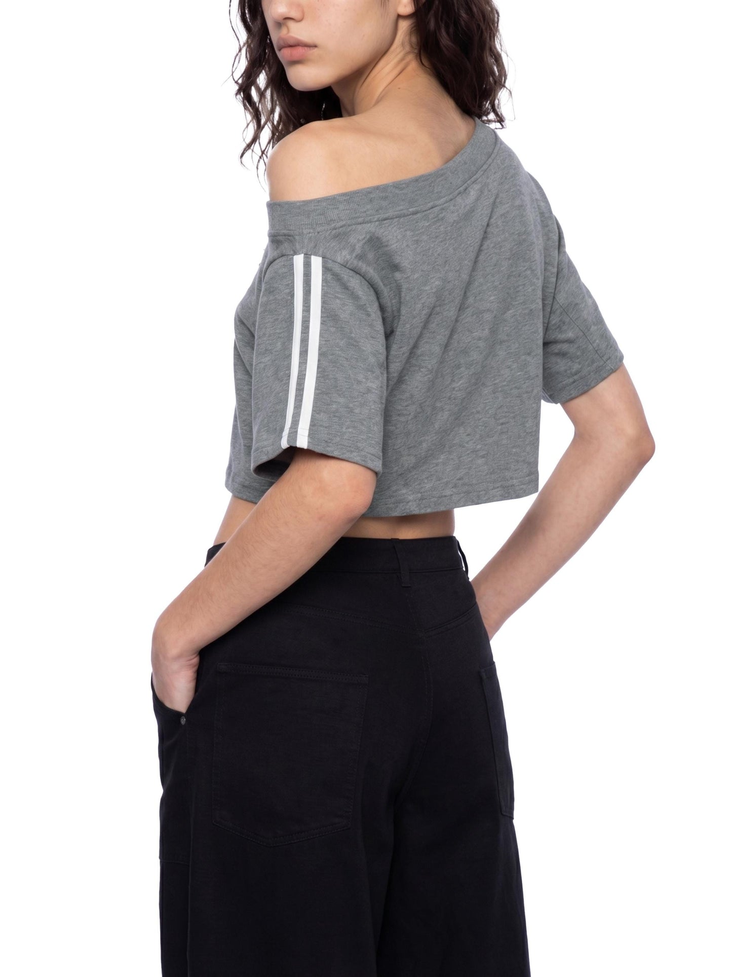 Ivory Coast Women's Off-the-Shoulder Crop T-Shirt